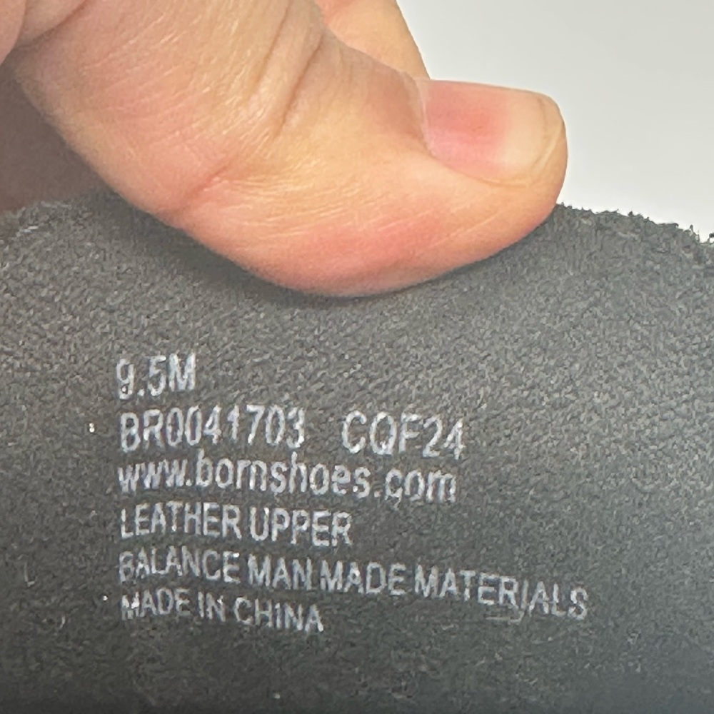 New Born - Carrera Leather Lug Sole Platform Penny Loafers size 9.5M - Picture 15 of 15